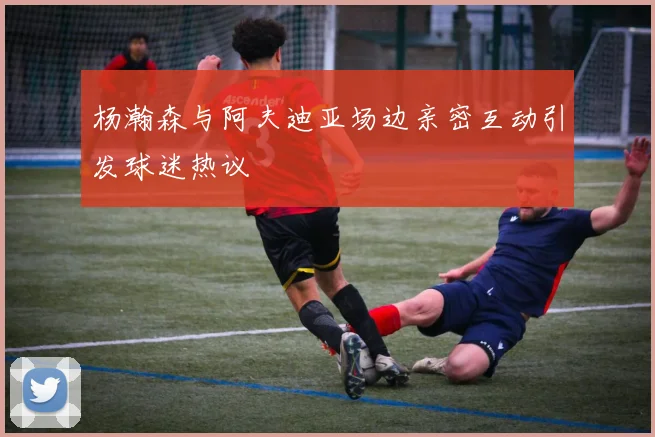杨瀚森与阿夫迪亚场边亲密互动引发球迷热议